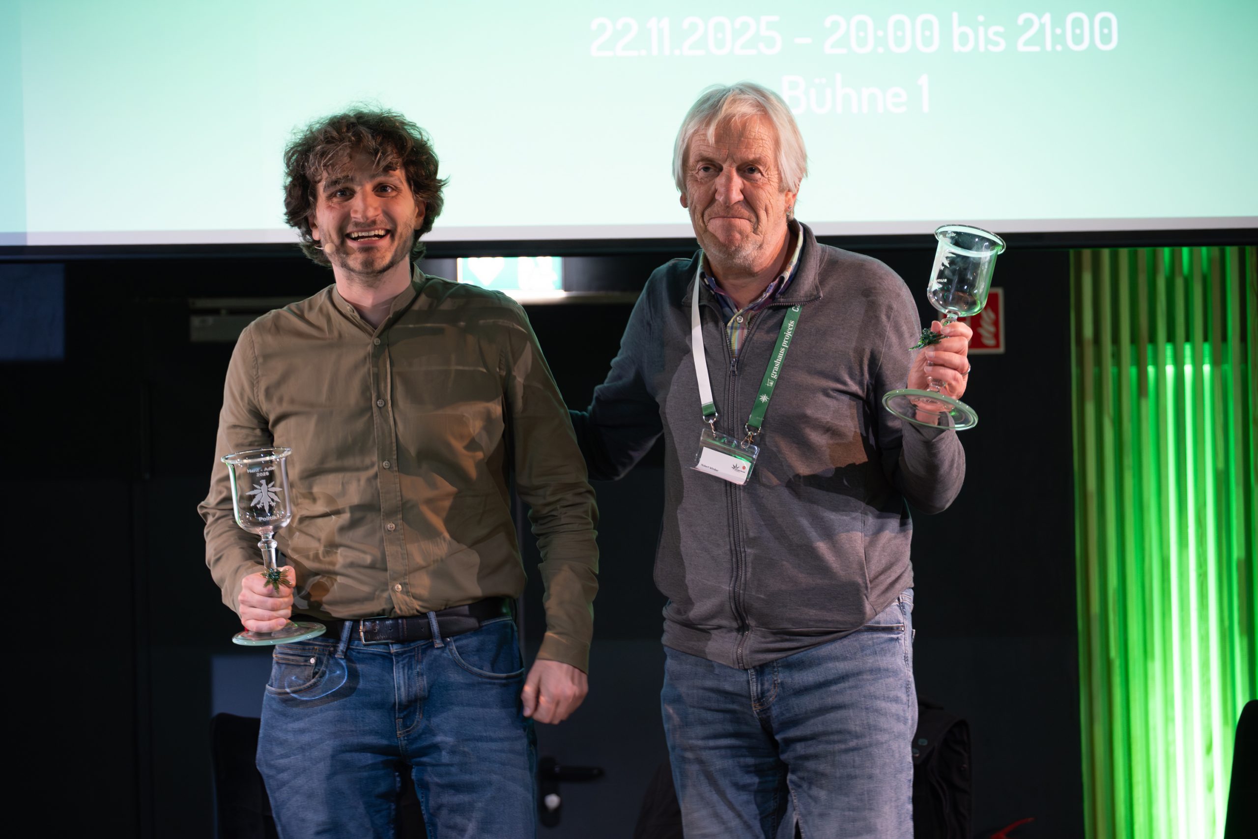 Die Preisträger des Hanf-Adlers 2025